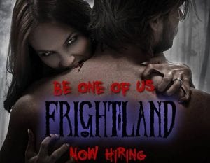 Frightland is now hiring for the 2015 Haunted season!